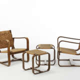 Giuseppe Pagano Pogatschnig. Pair of armchairs with stools - Foto 1