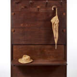 Piero Portaluppi. Coat hanger - hat wall shelf in solid wood - photo 5