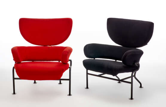 Franco Albini (1905-1977) e Franca Helg (1920-1989). Lot of two armchairs model "PL19 Tre pezzi" - photo 1