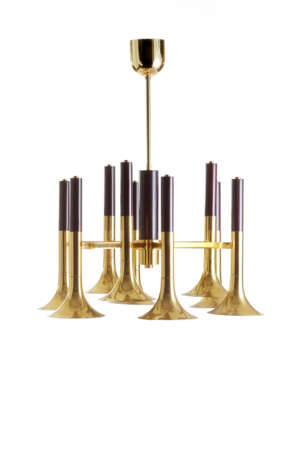 Reggiani. (Attributed) | Pendant lamp with nine lights - photo 1