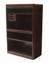 Storage unit with sliding top for desk