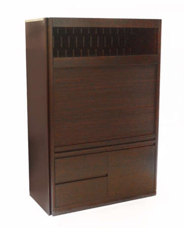 Angelo Mangiarotti. Storage unit with upper open part in bookend elements - photo 1