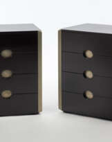 Pair of four-drawer dresser