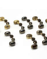 Lot of eighteen brass handles model