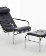 Gabriele Mucchi. Chaise longue adjustable in two positions with footrest model "920 Genni"
