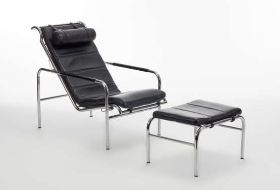 Gabriele Mucchi. Chaise longue adjustable in two positions with footrest model "920 Genni" - photo 1