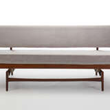 Sofa-bed with solid teak wood structure - photo 1