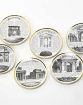 Lot of six dishes of the series 