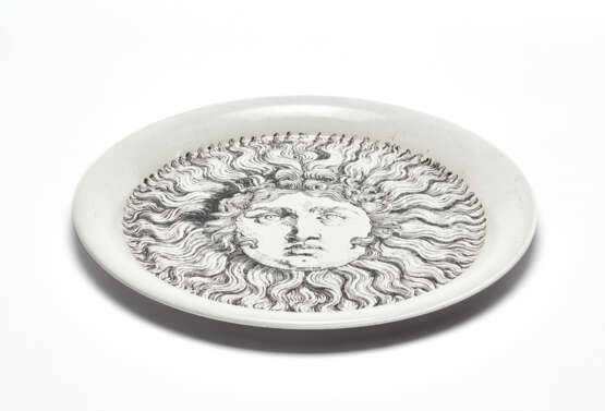 Fornasetti. Circular tray of the series "Sole" - Foto 1