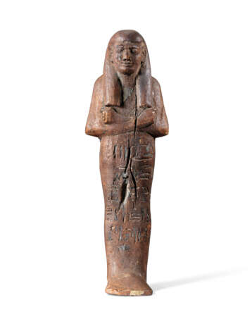 AN EGYPTIAN WOOD SHABTI FOR SETY I - фото 1