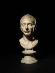 A ROMAN MARBLE PORTRAIT BUST OF A MAN