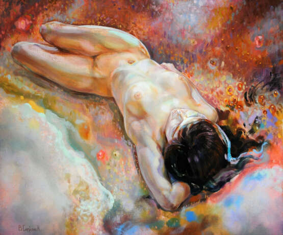 Painting “Sleep”, Canvas, Oil paint, 2014 - photo 1