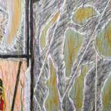 Картина «Тенты», Холст, Акриловые краски, Абстракционизм, Жанр ню, Германия, 2020 г. - фото 3