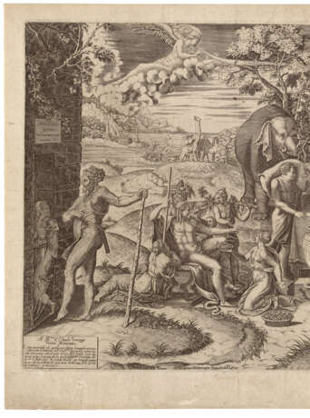 DIANA SCULTORI (CIRCA 1535-87) AFTER GIULIO ROMANO (CIRCA 1499-1546) - фото 2