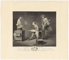 JACQUES-PHILIPPE LEBAS (1707-1783) AFTER JEAN BAPTISTE SIMÉON CHARDIN (1699-1779)