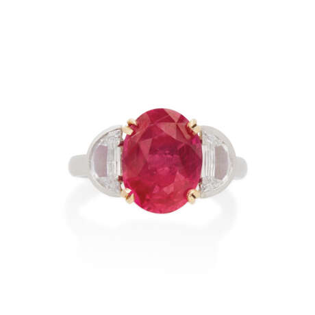 BAGUE RUBIS ET DIAMANTS, GÜBELIN - photo 1