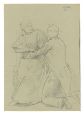 Bouguereau, William Adolphe (1. WILLIAM-ADOLPHE BOUGUEREAU (LA ROCHELLE 1825-1905) - Foto 1
