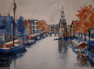 Осень в Амстердаме