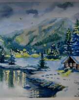 Зимние горы Зимние горы