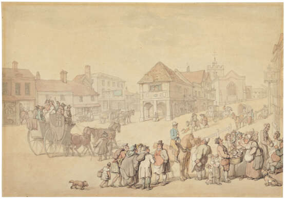 Rowlandson, Thomas. THOMAS ROWLANDSON (LONDON 1756-1827) - фото 1