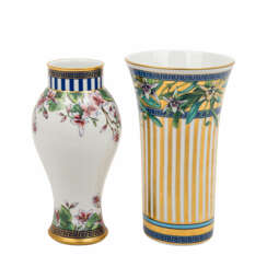 ROSENTHAL STUDIO-LINIE, zwei Vasen "Wild Flora", 20. Jahrhundert.