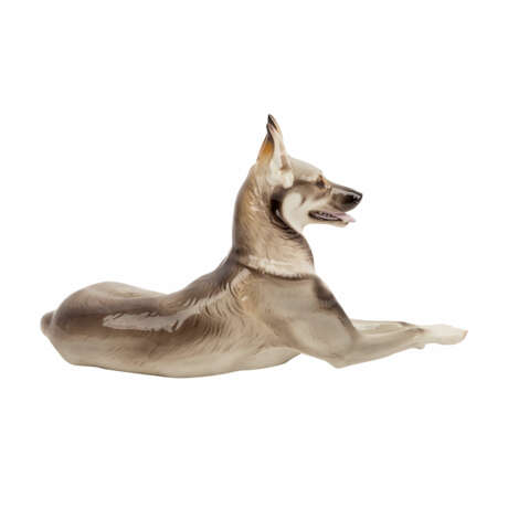 NYMPHENBURG, Porzellanfigur „Schäferhund“ - Foto 3