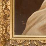 MALER/IN und KOPIST/IN 19. Jahrhundert "Bildnis der Heiligen Barbara mit weißem Tuch und Gewand", - Foto 4