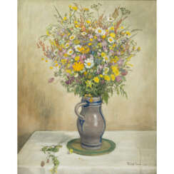 SIECK, RUDOLF (1877-1957) "Sommerstrauß in der Vase"