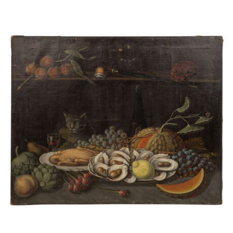 Küchenstilleben, wohl Italiensche Schule 18. Jahrhundert, - фото 2