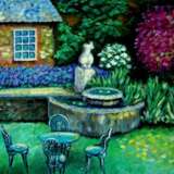 Painting “Old fountain”, Canvas, Oil paint, Impressionist, Landscape painting, 2010 - photo 1