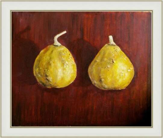 Painting “Two Sunny Pumpkins”, Canvas, Oil paint, Realist, Still life, 2016 - photo 3