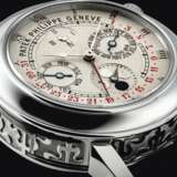 PATEK PHILIPPE A MAGNIFICENT AND VERY RARE PLATINUM DOUBLE-D... - photo 3