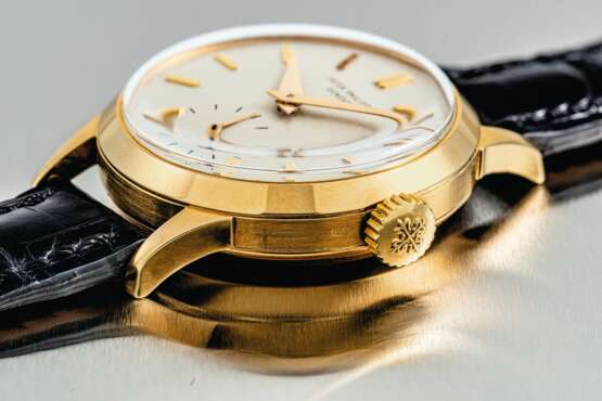 PATEK PHILIPPE AN EXTREMELY RARE 18K GOLD MINUTE REPEATING W... - photo 4