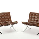 Ludwig Mies van der Rohe. Two armchairs model "Barcelona" - фото 1