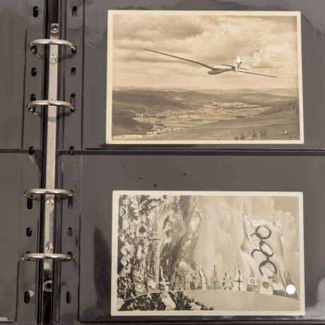 Dt. Reich Propaganda / Zeppelin - über 60 Ansichten Karten, Pressefotos, - фото 3
