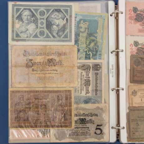 Historische Banknoten Deutschland und Russland, 1. Hälfte 20. Jahrhundert. - - фото 5