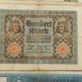 Zahlreiche Banknoten, vorwiegend Deutschland 1.H. 20. Jahrhundert. - - photo 2
