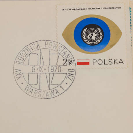 Polen - ca. 120 FDC ex 1956/87, - Foto 3