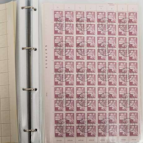 DDR, sehr spannendes Bogenkonvolut, ca. 90 Stück ex 1981/83, - photo 4