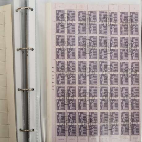 DDR, sehr spannendes Bogenkonvolut, ca. 90 Stück ex 1981/83, - Foto 5