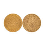 Preussen/GOLD - 2 x 20 Goldmark, - photo 2