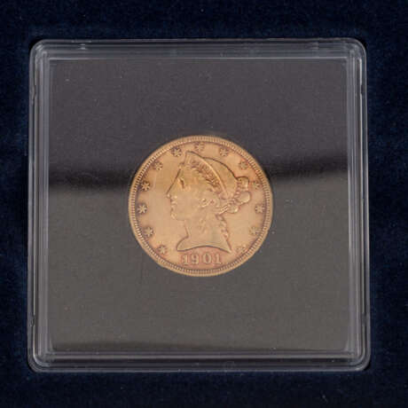 USA/GOLD - 4 x 5 Dollars Liberty Head, - фото 4