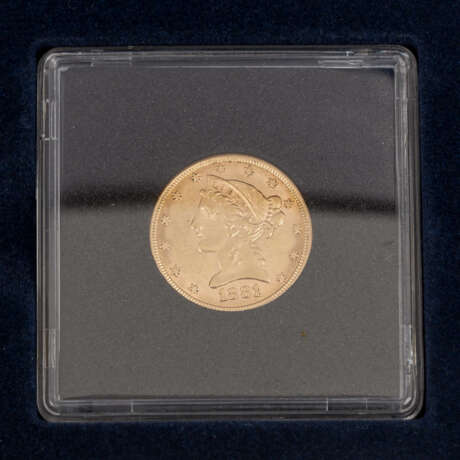 USA/GOLD - 4 x 5 Dollars Liberty Head, - фото 5