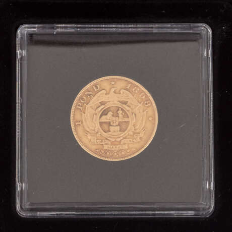 Südafrika/GOLD - 1 Pfund 1898, - photo 3