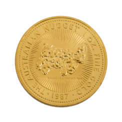 Australien/GOLD - 1 oz. Nugget,