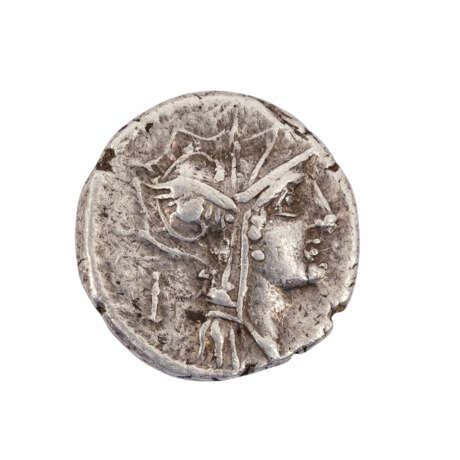 Römische Republik /Silber - Denar 1. Jahrhundert vor Christus/Rom, Iunius Silanus, - фото 1