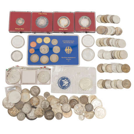Münzen und Medaillen, mit SILBER - - фото 1