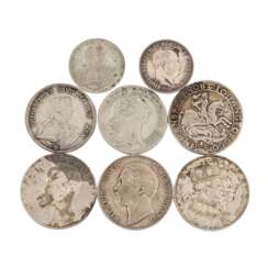 Münzen des 18. Jahrhundert. und 19. Jahrhunderts. -