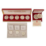 Silbermünzen Thematik Olympia mit unter anderem - Foto 3