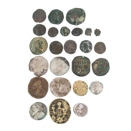Gemischtes Konvolut historischer Münzen - - photo 1